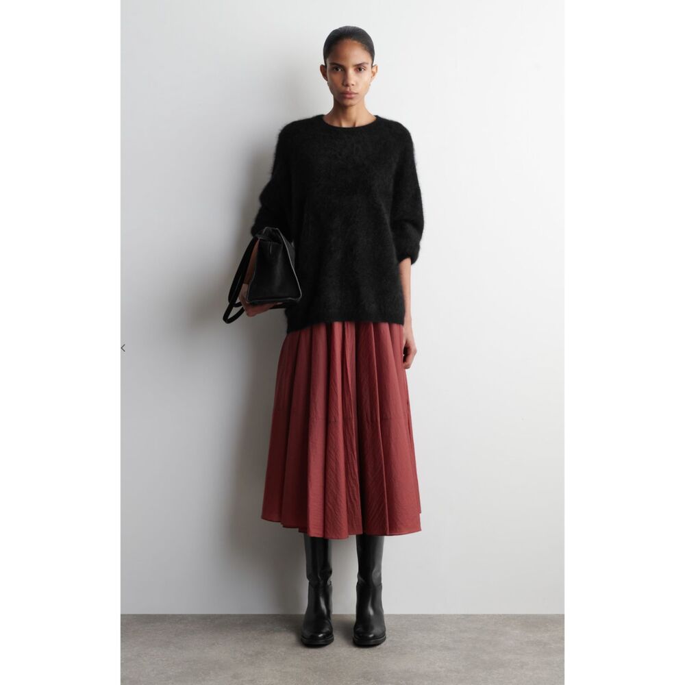 COS NWT Circle Cut Midi Skirt